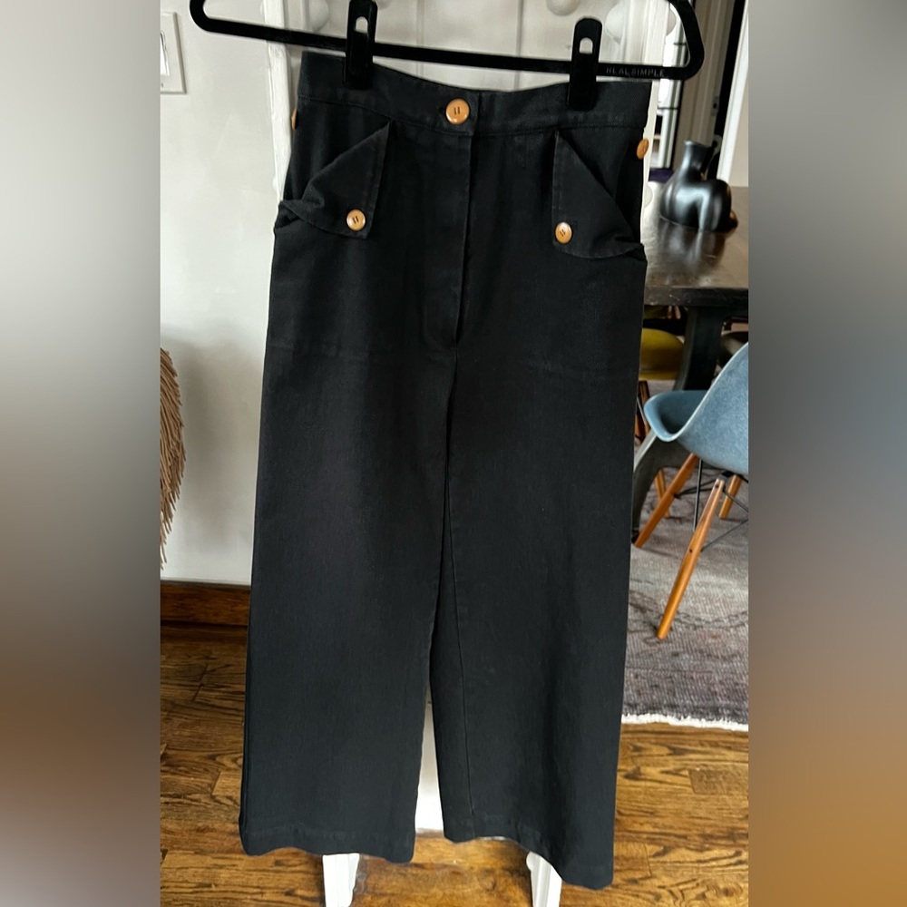 Ilana Kohn Black Mia Pants size 2